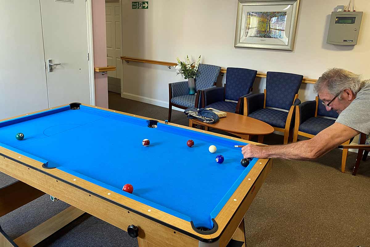 Millfield House billiard boys and country theme nights Mansfield Care