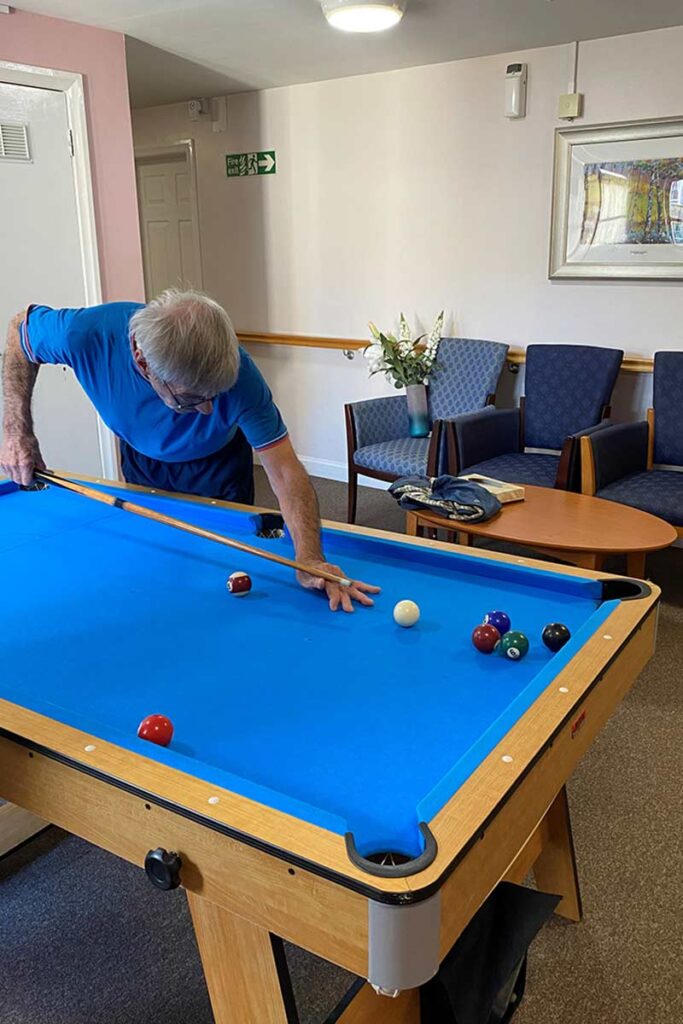 Millfield House billiard boys and country theme nights Mansfield Care